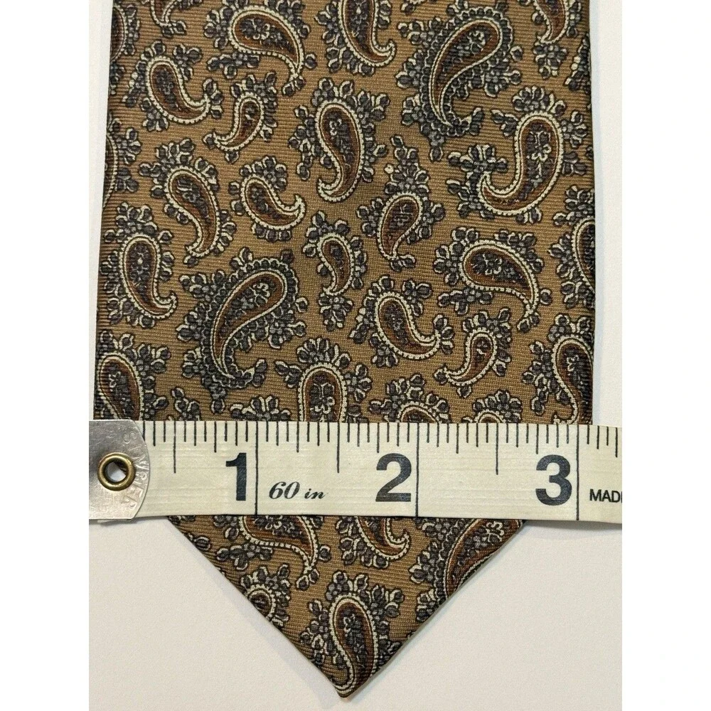 Vintage Redwood & Ross Robert Talbott Lot of 2 Silk Paisley Ties Italy USA